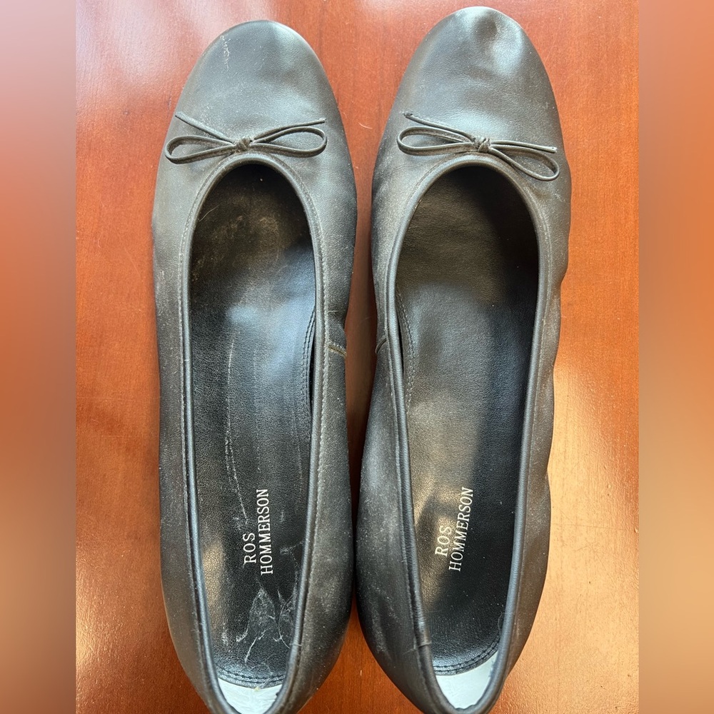 Ros Hommerson Women's Black Ballet Flats size 13